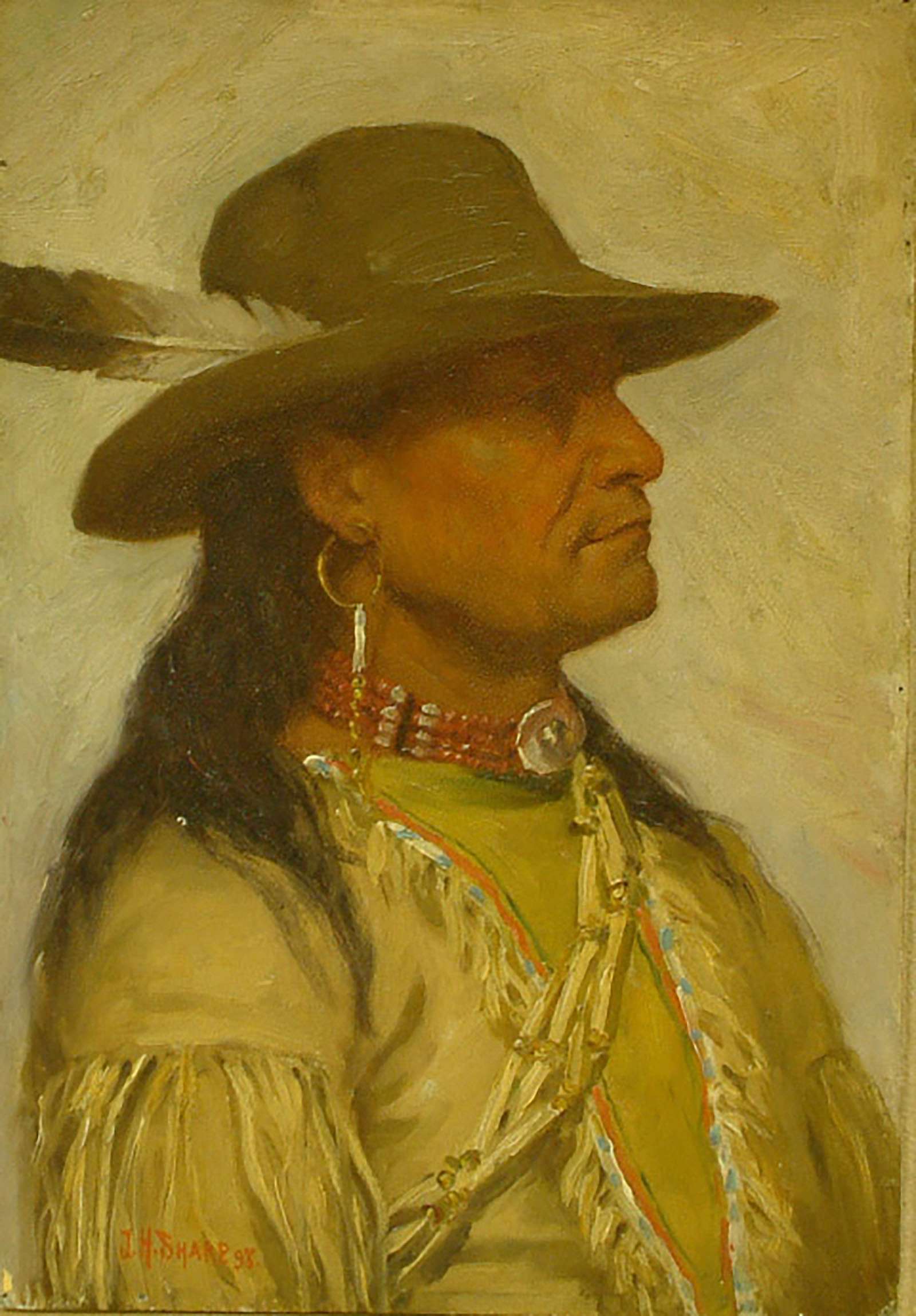 Ogalalla Sioux Indian Scout